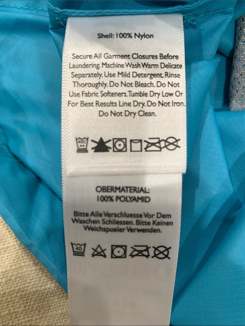 Eddie Bauer Women's Jacket Teal Blue size Large - Picture 4 of 5